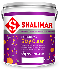 shalimar paints superlac stay clean emulsion