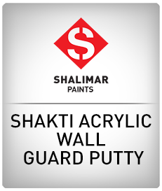 shalimar paints shakti acrylic wall guard putty