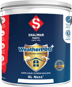 shalimar paints weatherpro plus emulsion