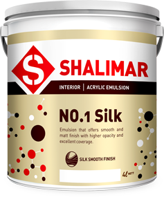 shalimar paints no one silk emulsion